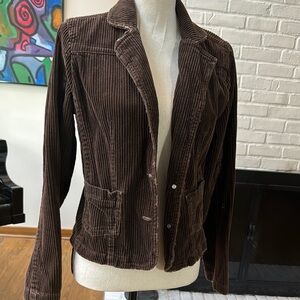 1990’s Brown Corduroy Jacket | distressed | I wore only a few times
